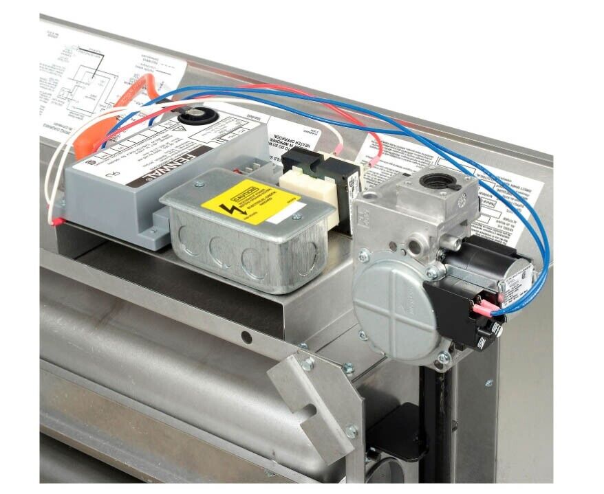 Infrared Natural Gas Heater - 155,000 BTU - 600 CFM - 120 Volts - Commercial