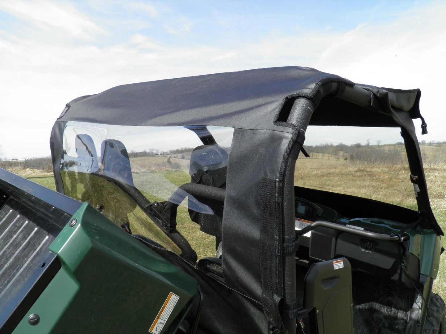 Yamaha Viking Full Cab Enclosure - VINYL WINDSHIELD, ROOF, DOORS, & REAR WINDOW