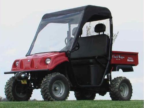 Vinyl Windshield, Canopy & Rear Window for Brister's Chuck Wagon