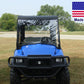 HARD WINDSHIELD for New Holland Rustler 115 / 120 / 125  - Withstands Hwy Speeds