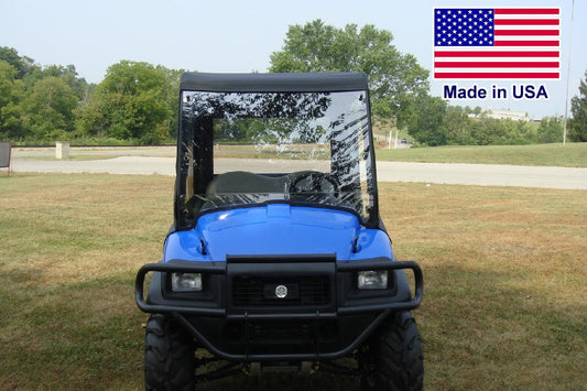 HARD WINDSHIELD for New Holland Rustler 115 / 120 / 125  - Withstands Hwy Speeds