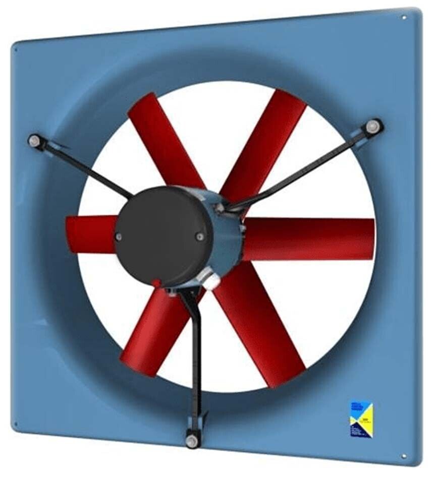 10" EXHAUST FAN - Corrosion Resistant - 880 CFM - 120 Volt - 1 Phase - 1/10 HP