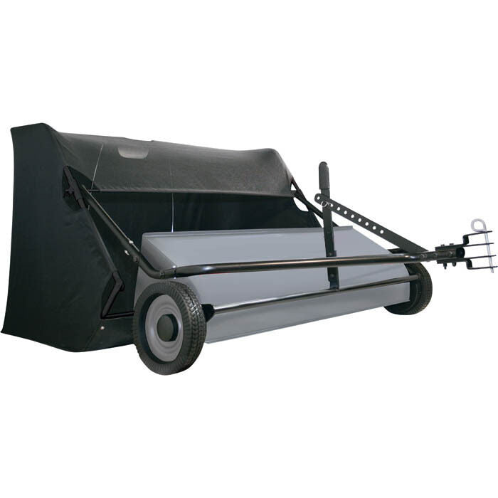 50" LAWN SWEEPER - 26 Cubic Ft - Pull Behind - 12" Wheels - Industrial Grade