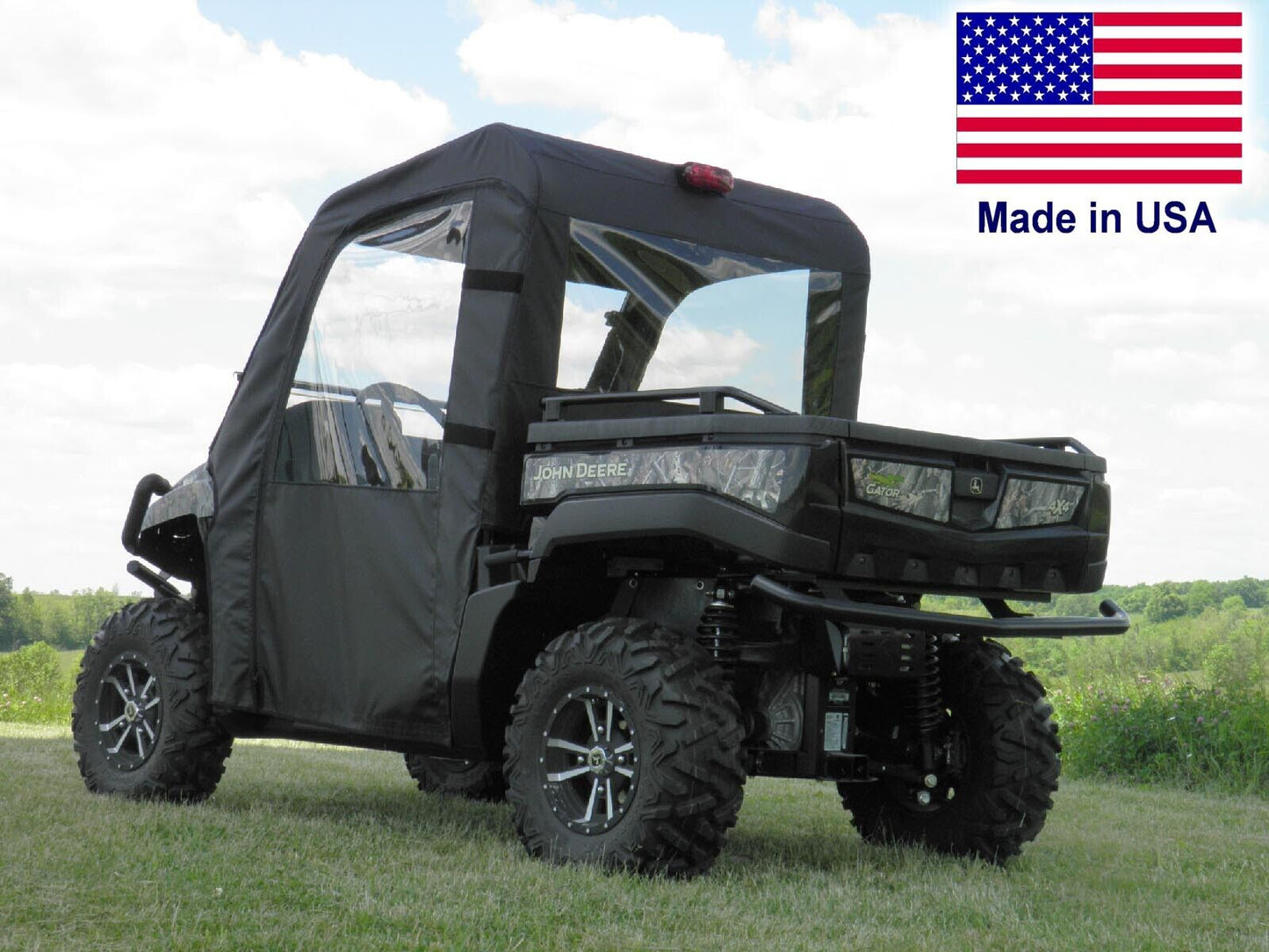 FULL ENCLOSURE for John Deere XUV - HARD WINDSHIELD - Doors - Roof - Rear Window