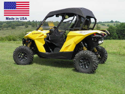 Partial Enclosure for Can Am Maverick - HARD WINDSHIELD, ROOF, & REAR WINDOW