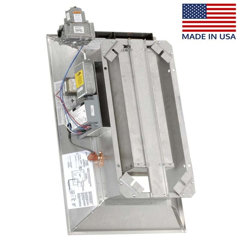 Infrared Natural Gas Heater - 120,000 BTU - 3,000 Sqft - 120 Volts - Radiant