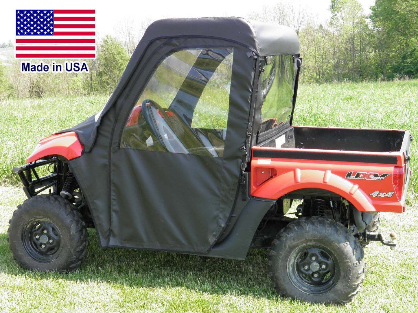 KYMCO 500 / 700 Full Enclosure - VINYL WINDSHIELD, DOORS, ROOF, & REAR WINDOW