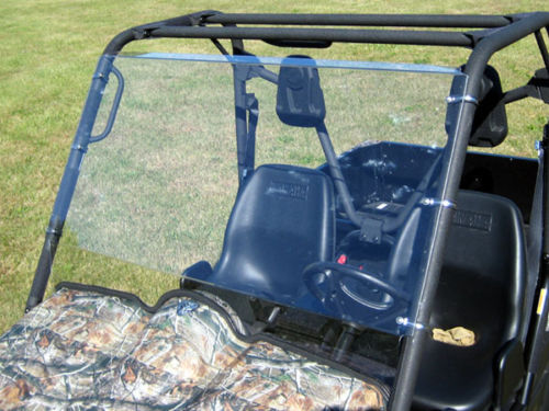 Yamaha Rhino HARD WINDSHIELD - Travels Highway Speeds - Polycarbonate