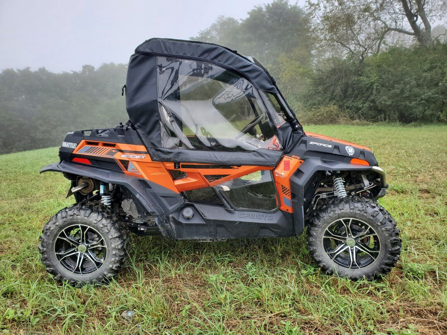 Full Enclosure for ZForce 500/800/1000 - HARD WINDSHIELD, Doors, Roof, & Rear