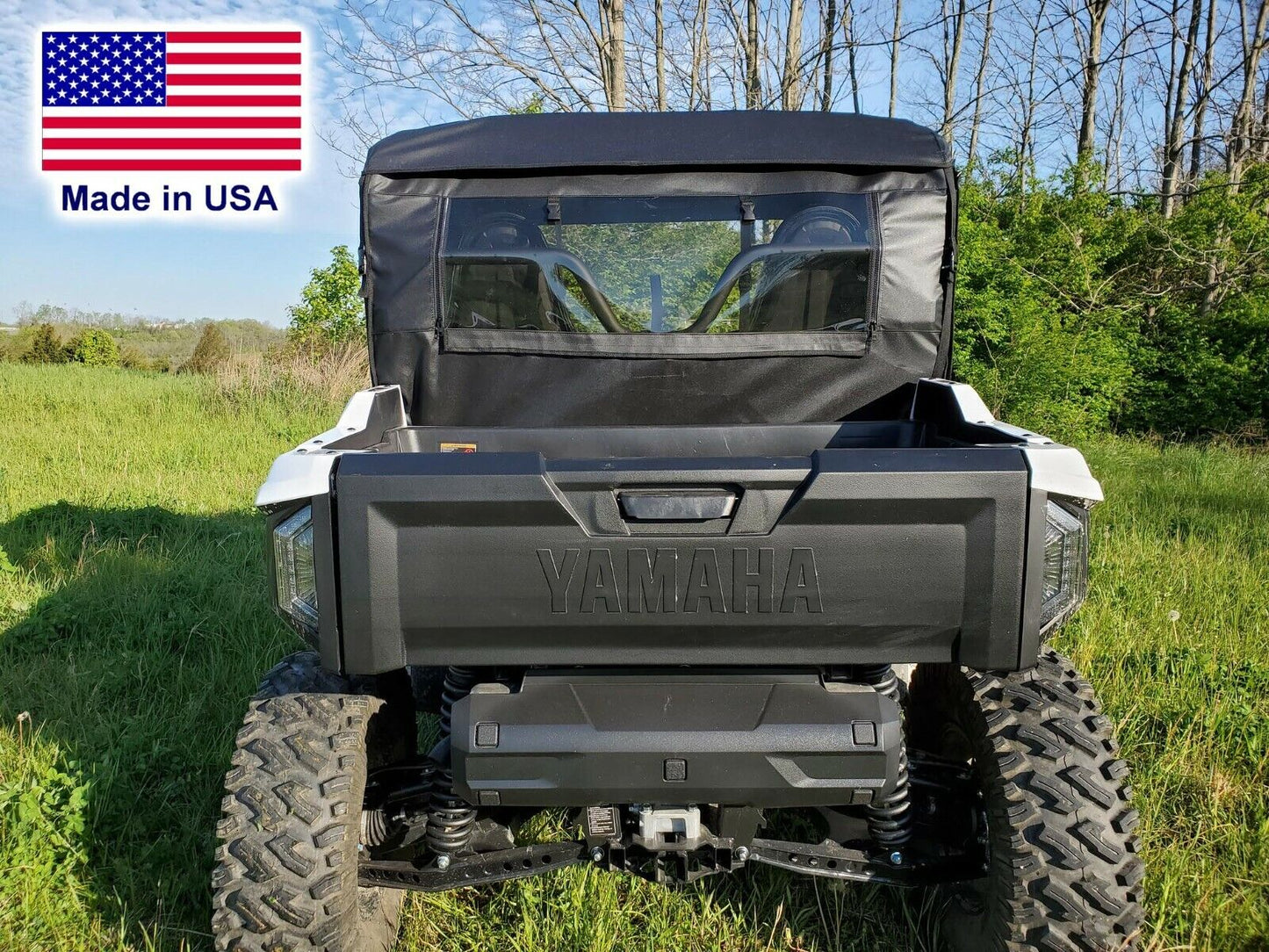 DOORS & REAR WINDOW for Yamaha Wolverine RMAX 2 - Vinyl Window - Soft Material