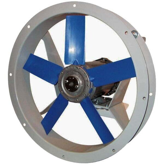 27" Flange Mounted EXHAUST FAN - 14,000 CFM - 230/460 Volts - 3 Ph - 5 HP - TEFC