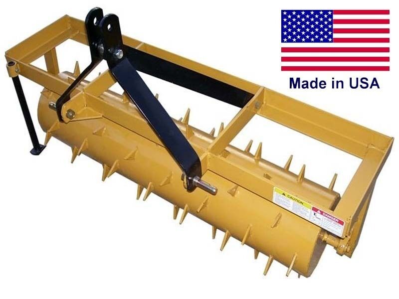 4 FT INDUSTRIAL 3 Point Aerator Drum - Category 1 - Commercial - HEAVY DUTY