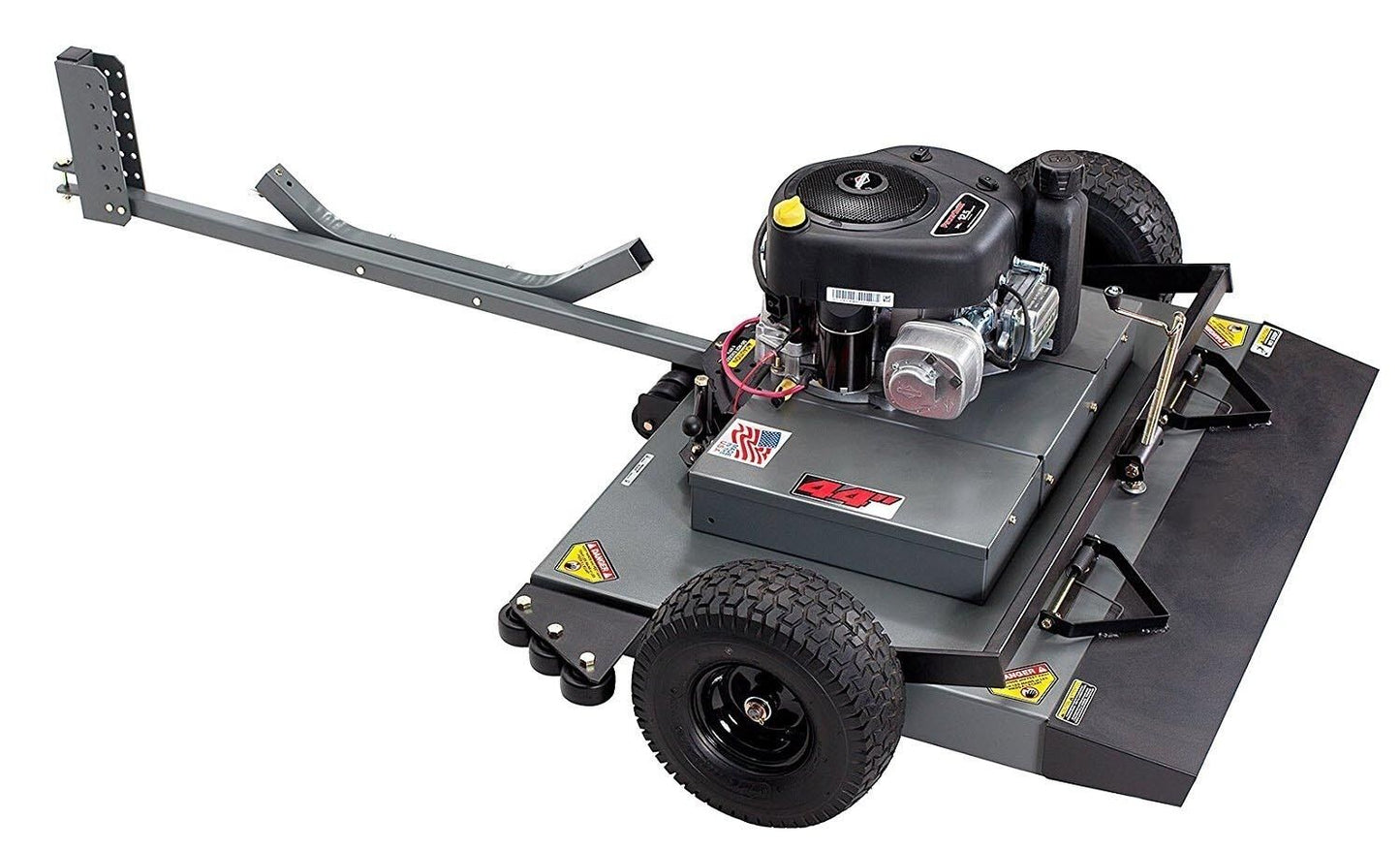 44" Finish Trail Cut Mower - Tow Behind - 11.5hp Briggs & Stratton - Elec Start