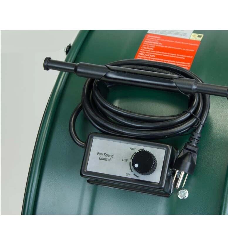 30" Drum Floor Fan - 8,800 CFM - 120 Volts - 1 Phase - Direct Drive - 2 Speed