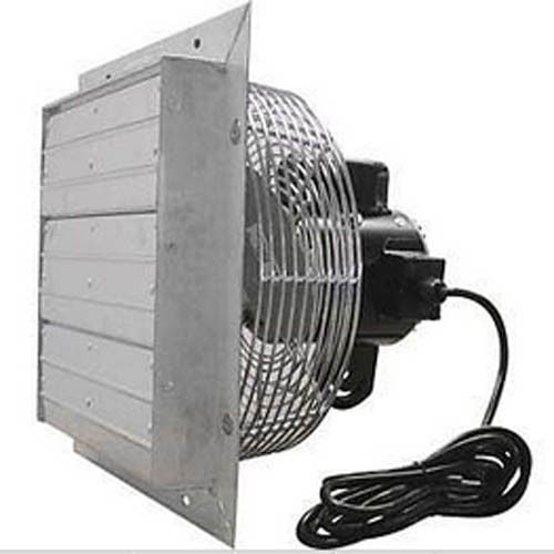 24" Exhaust Fan - 6250 CFM - 115/230 Volt - Variable Speed with Speed Controller