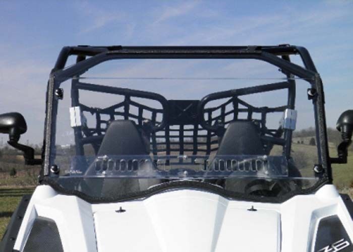 HARD WINDSHIELD for John Deere XUV 550 S4 - Withstands Highway Speeds