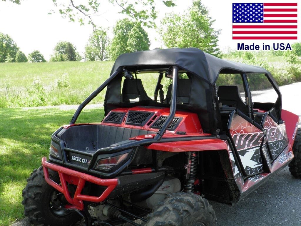 Mini Enclosure for Arctic Cat Wildcat 4 - Vinyl Windshield - Roof - Rear Window