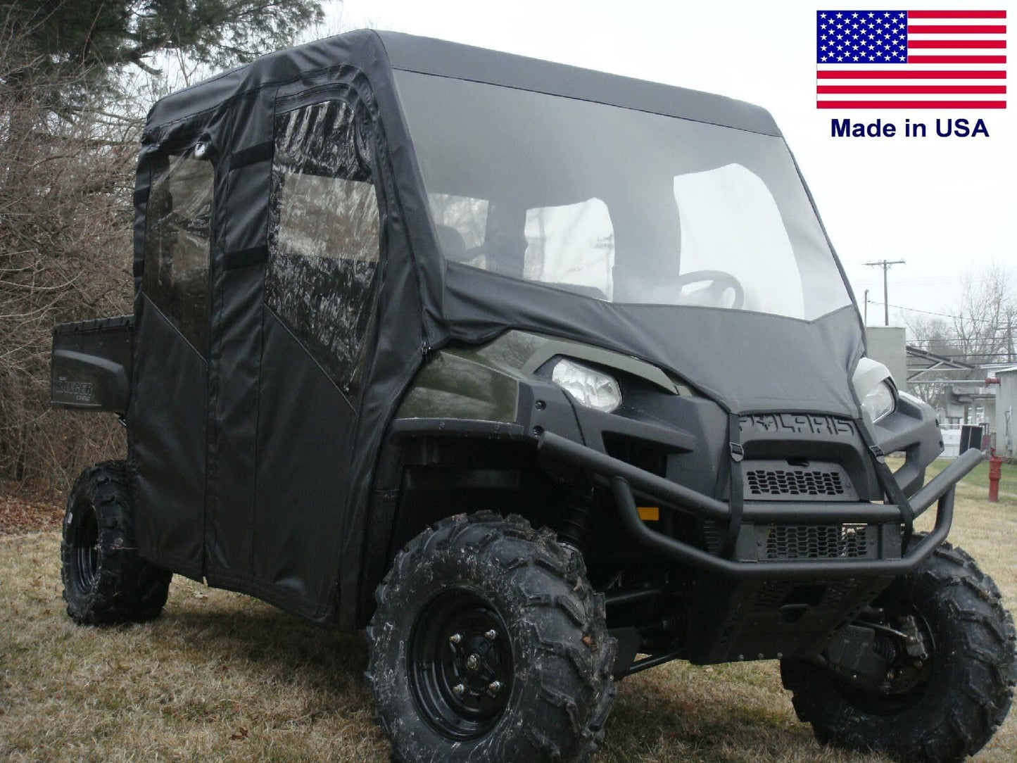 FULL ENCLOSURE for Ranger Crew - VINYL Windshield, Roof, Doors, Rear Window