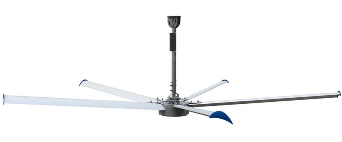 16 ft Ceiling Fan - 16,218 Sqft Coverage - 230 Volts - 3 Phase - Commercial