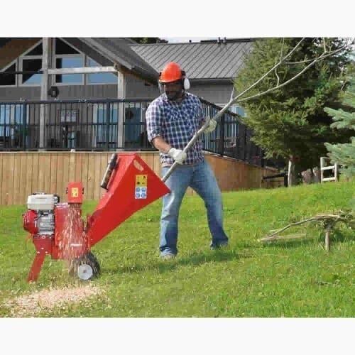 Gasoline Chipper - 5.5 HP Honda GX200 Engine - Recoil Start - 3" Wood Diameter