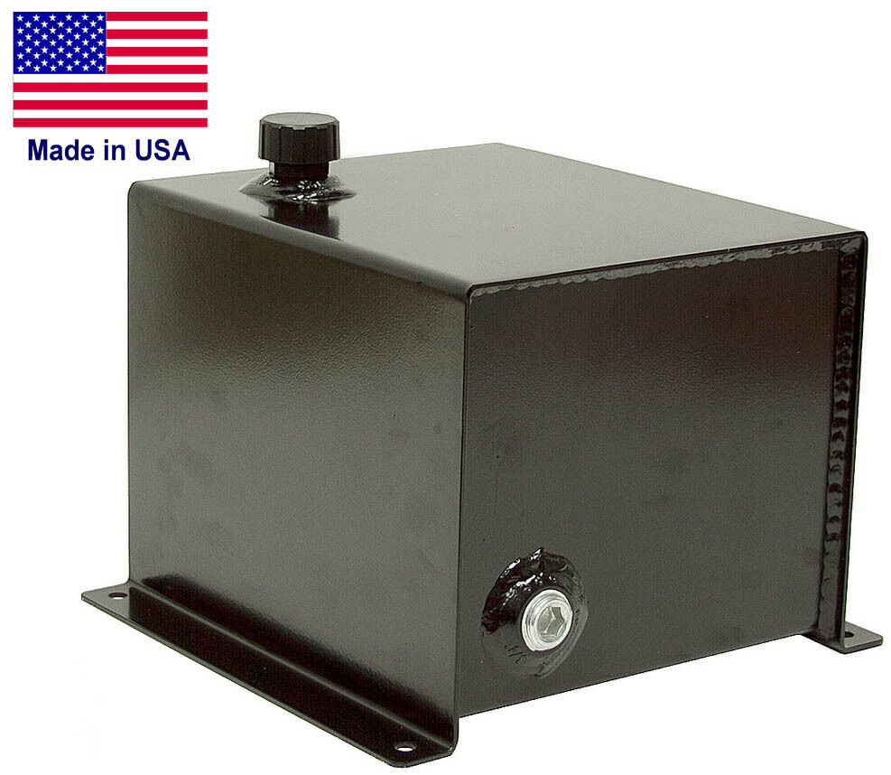 3 Gallon Hydraulic Reservoir Tank Unit - 4 Bolt Mount - Commercial Duty - USA