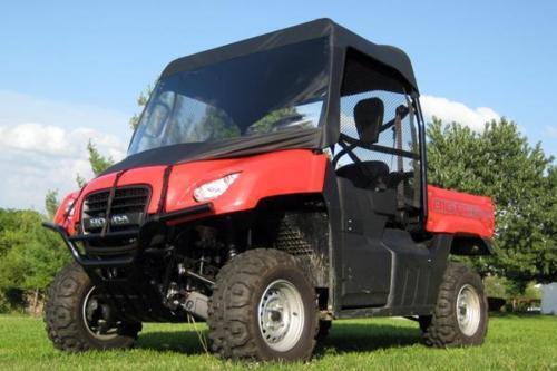 VINYL WINDSHIELD and ROOF for Honda BIG RED MUV 700 - Soft Top - Soft Material