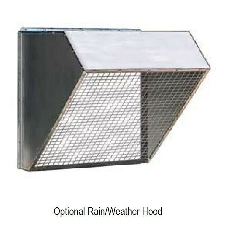 EXHAUST FAN Industrial - Combination - 48" - 5 Hp - 230V - 1 Phase - 28,800 CFM