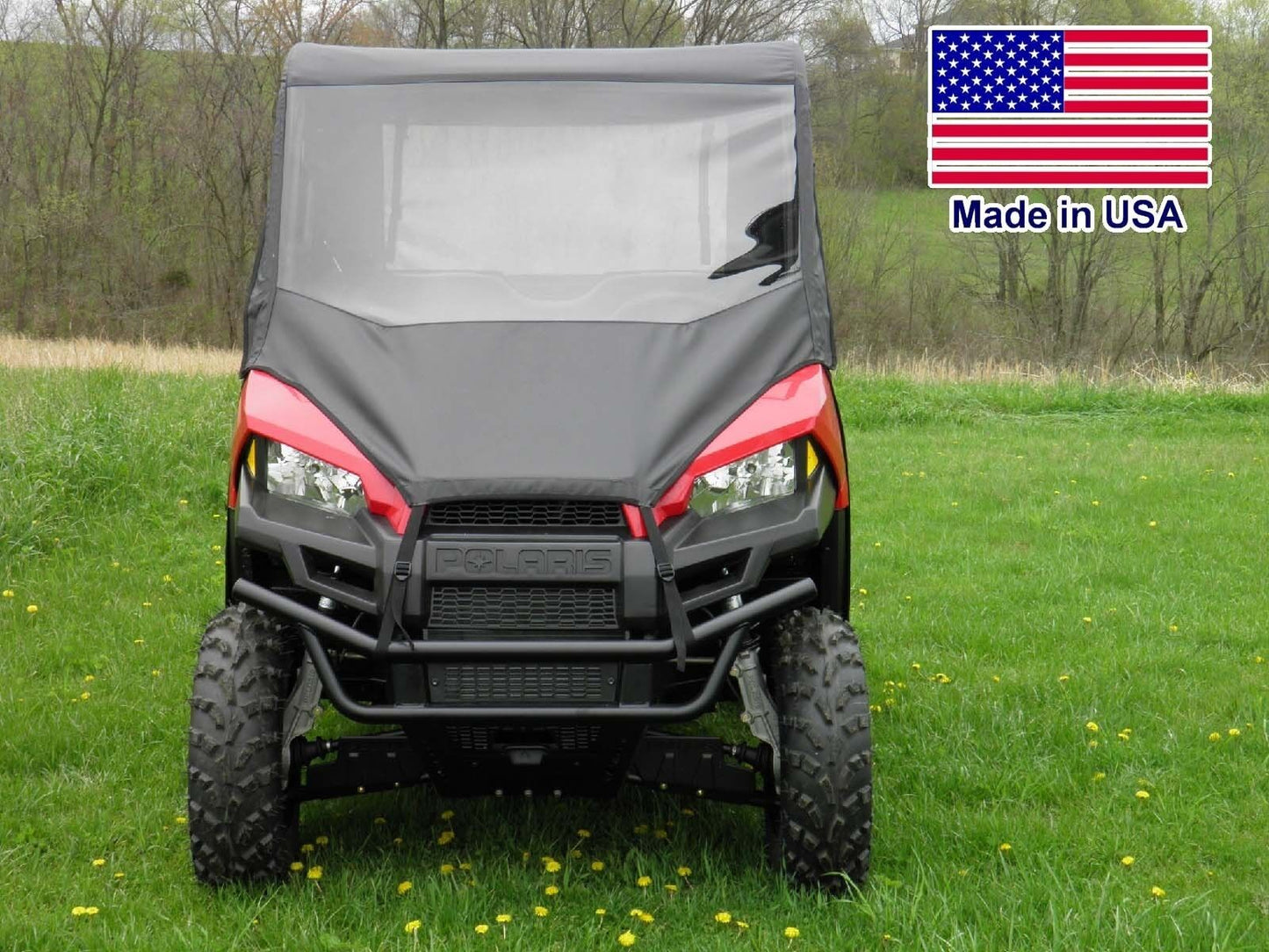 570 Polaris Ranger Full Enclosure - VINYL WINDSHIELD, Roof, Doors, Rear Window