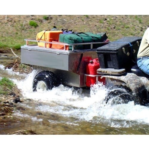 TRAILER - OFF ROAD - Commercial Duty - Aluminum Body - 800 Lbs - 12V DC Lighting