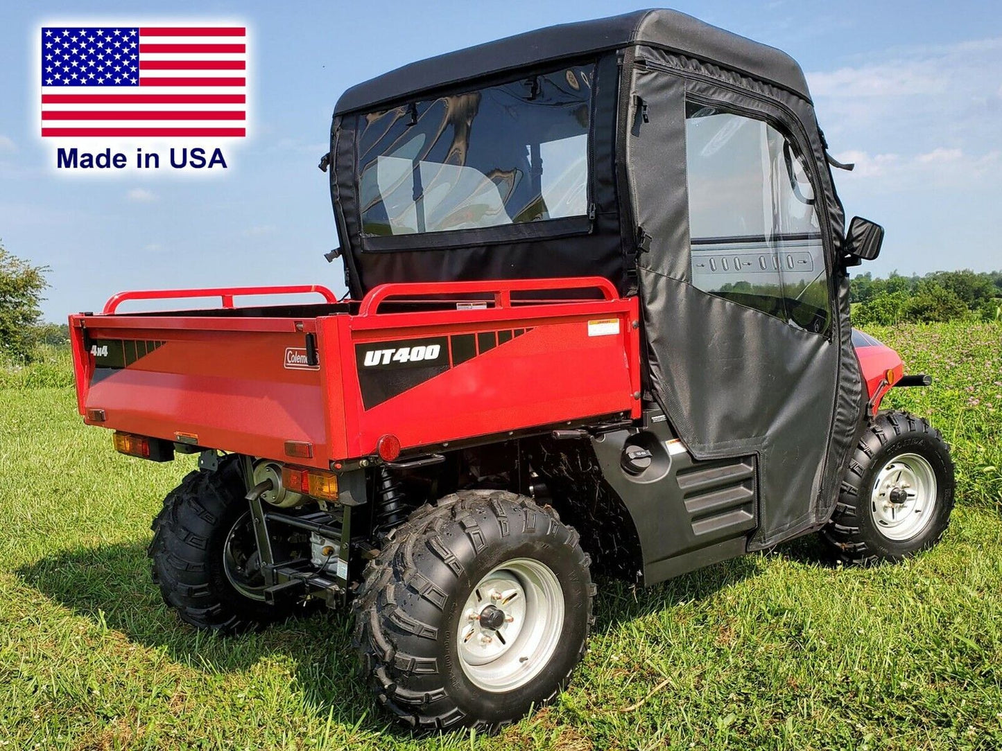 Outfitter 400 Enclosure for Existing Windshield - Doors, Roof & Rear Window