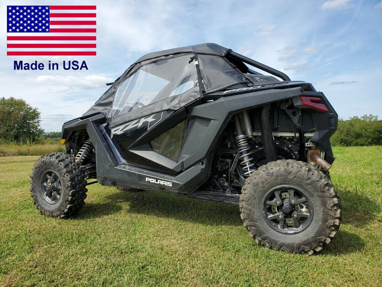 Doors for Polaris RZR PRO XP - Soft Material - Withstands Highway Speeds