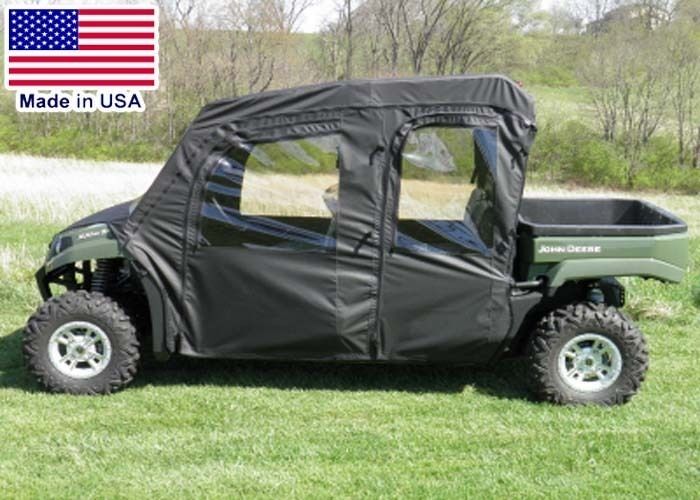 DOORS for John Deere XUV 550 S4 - Soft Material - 4 Door Model - Vinyl Windows