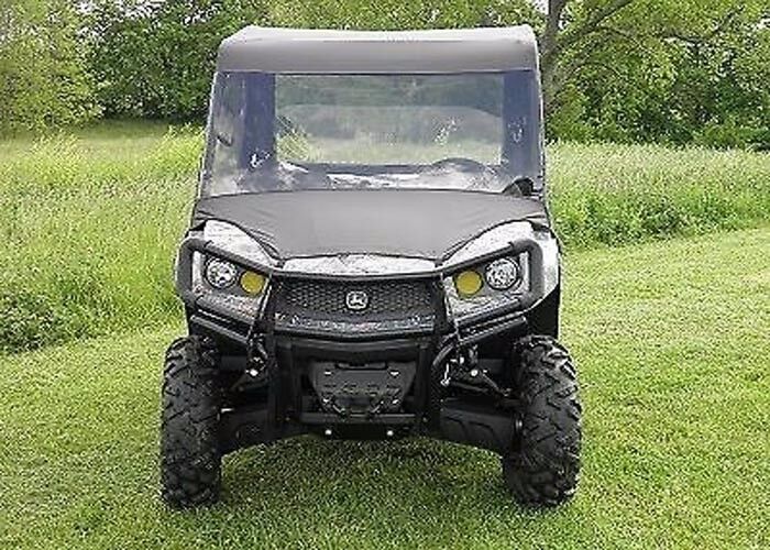 FULL ENCLOSURE for John Deere XUV - VINYL WINDSHIELD, Doors, Roof & Rear Window