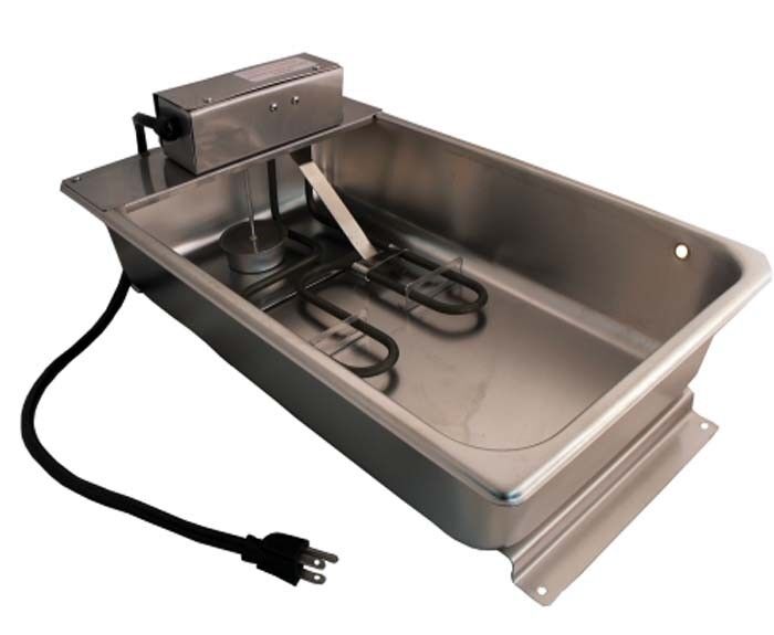 Condensate Evaporator Pan - 7 Quarts - 120 Volts - 1500 Watts - Commercial Duty