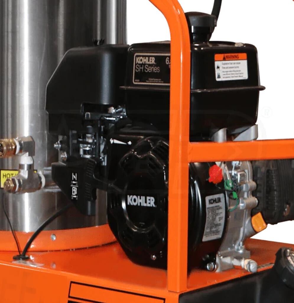Hot Water Pressure Washer - 2700 PSI - 3 GPM - 6.5 HP - 40 Gal DIESEL Burner