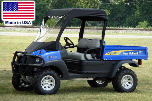 New Holland Rustler Mini Cab Enclosure - VINYL WINDSHIELD - ROOF - REAR WINDOW