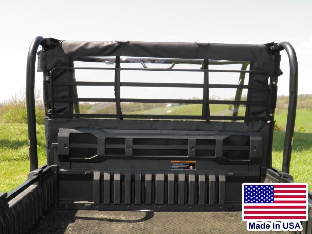 HALF Enclosure for Kawasaki Pro FXT & DXT - HARD WINDSHIELD - ROOF - REAR WINDOW