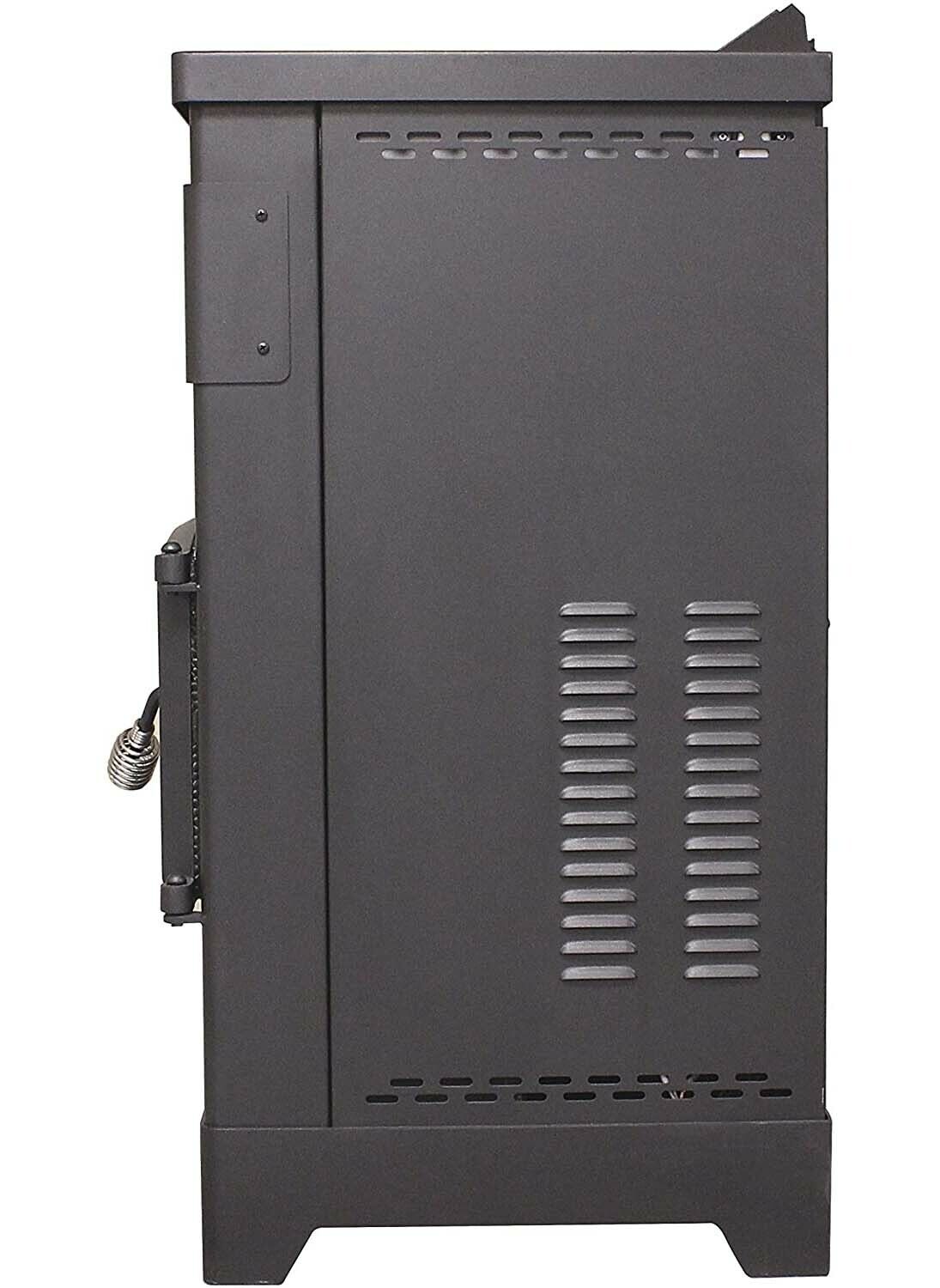 Pellet Stove - 48,000 BTU - 2200 Sqft - 200 CFM - 60 lbs Cap - Mobile Home Safe