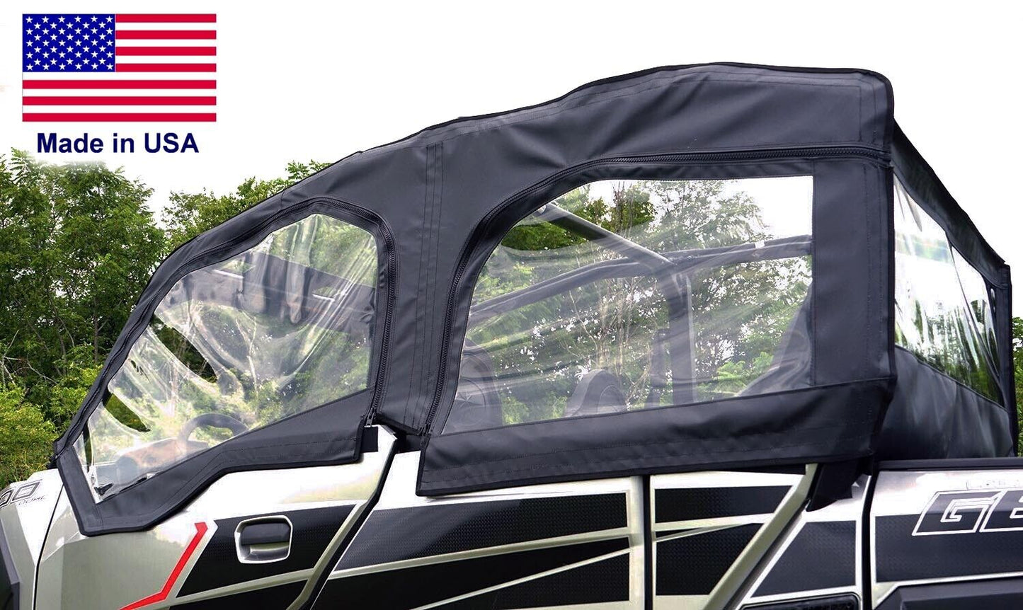 DOORS and REAR WINDOW for Polaris General 4 - Crew - 1000 - XP - Soft Material
