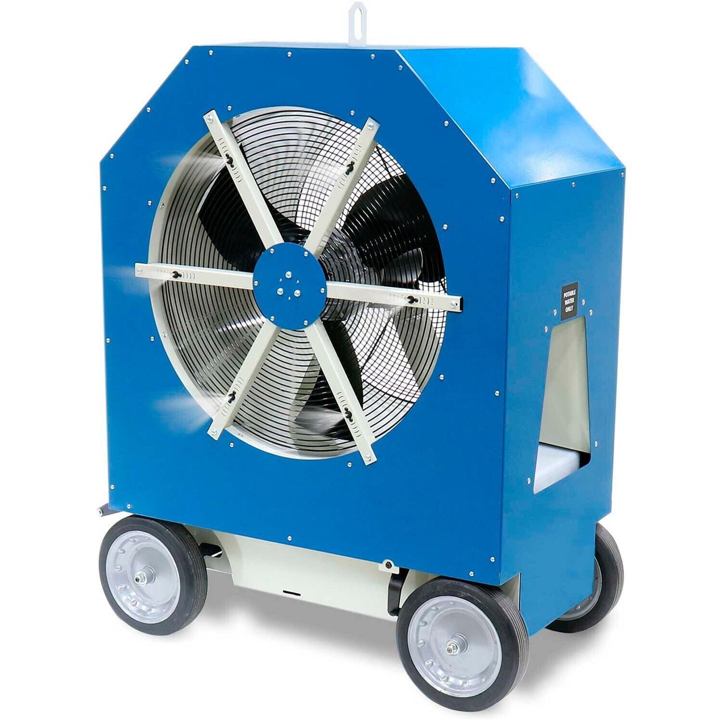 30" Portable Fan - Atomized Front - 8,462 CFM - 3000 Sqft - 110 Volts - 3 Speeds