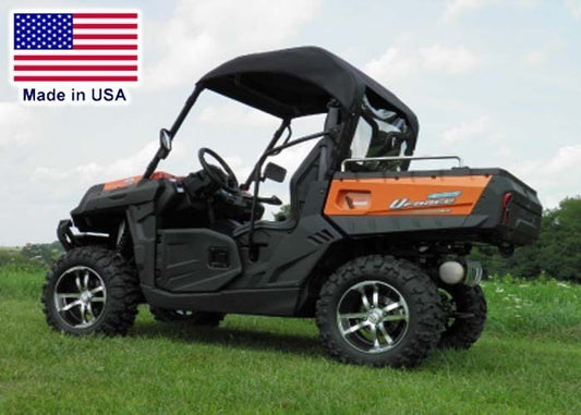 Hard Windshield and Roof Combo for CF Moto UForce 500 / 600 / 800 - Soft Top