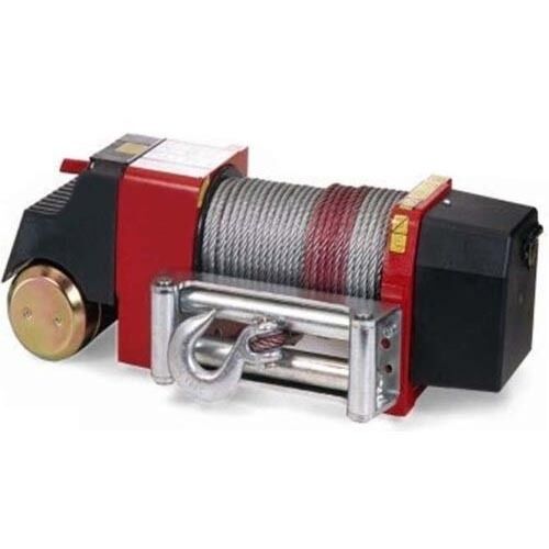 Industrial WINCH - Hawse - 12 Volt DC - 4.2 Hp - 10,000 Lb Cap - 90 Ft Cable