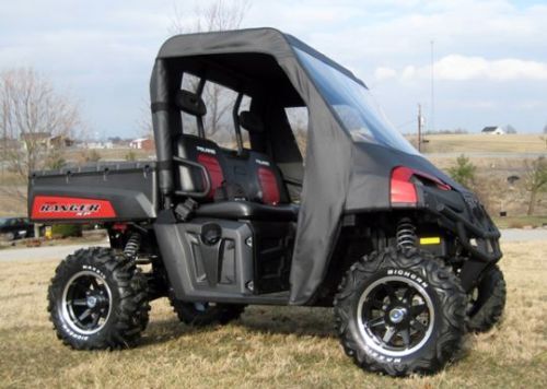 Polaris Ranger Full Enclosure - VINYL WINDSHIELD - Doors - Roof - Rear Window