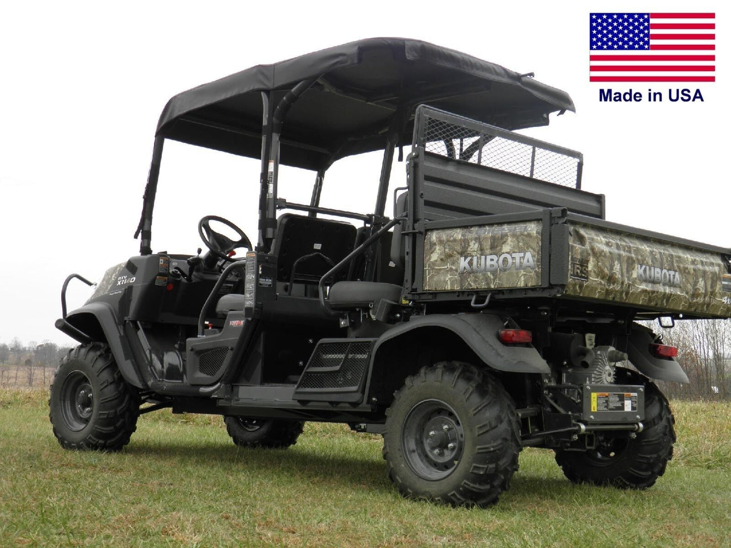 ROOF for Kubota RTV X1140 - Top - Soft Material - Withstands Highway Speeds -