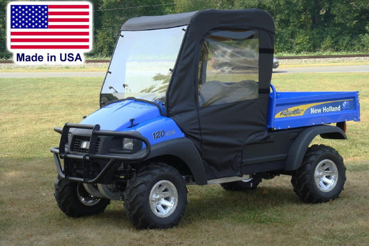 New Holland Rustler FULL ENCLOSURE - HARD WINDSHIELD, ROOF, DOORS, & REAR WINDOW