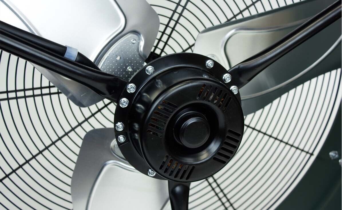 24" SWIVEL Drum Floor FAN - 7300 CFM - 120 Volts - 1 Ph - Direct Drive - 2 Speed