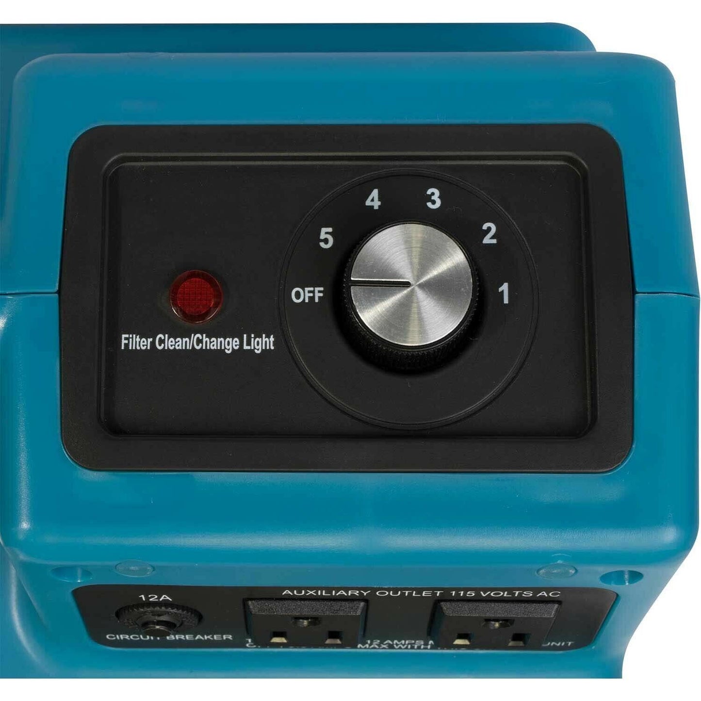 Air Purifier - 550 CFM - 115 Volts - 1/2 HP - 1500 Sqft - HEPA Filter - 5 Speed