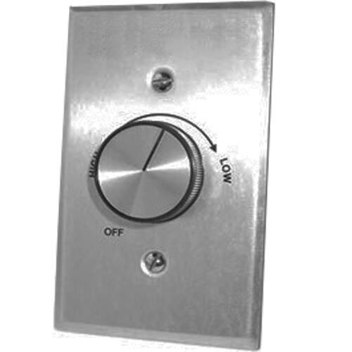 12" Exhaust Fan - Shutter Mount - 115V - 1/25 HP - 800 CFM - Alum - 1ph - Remote