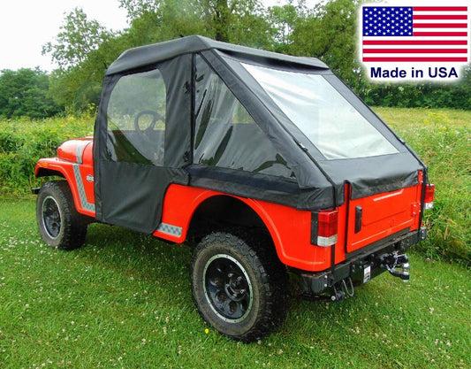 Mahindra Roxor DOORS, REAR WINDOW, and BED COVER - Soft - Withstands Hwy Speeds