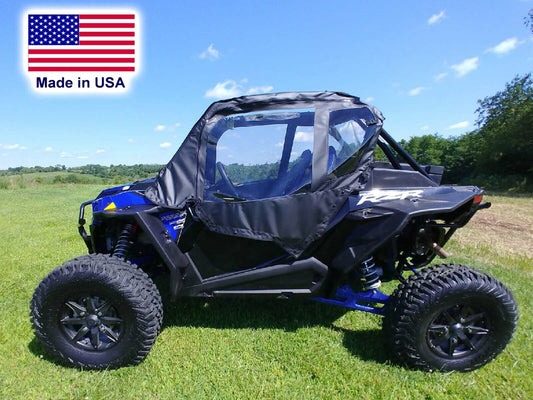 DOORS for RZR XP Turbo S - Vinyl Windows - Soft Material - Withstands Hwy Speeds